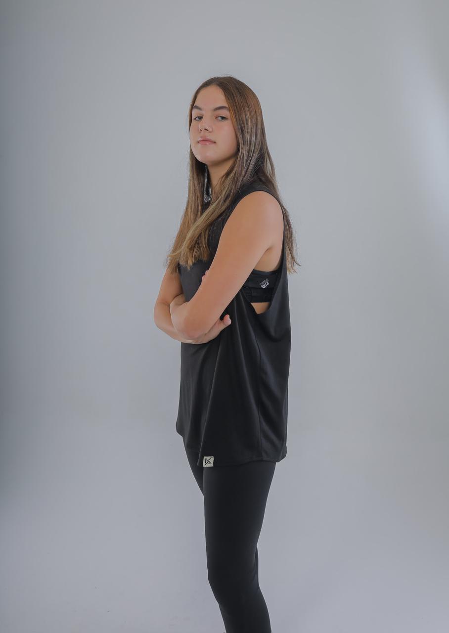 Sleeveless gym basic shirt