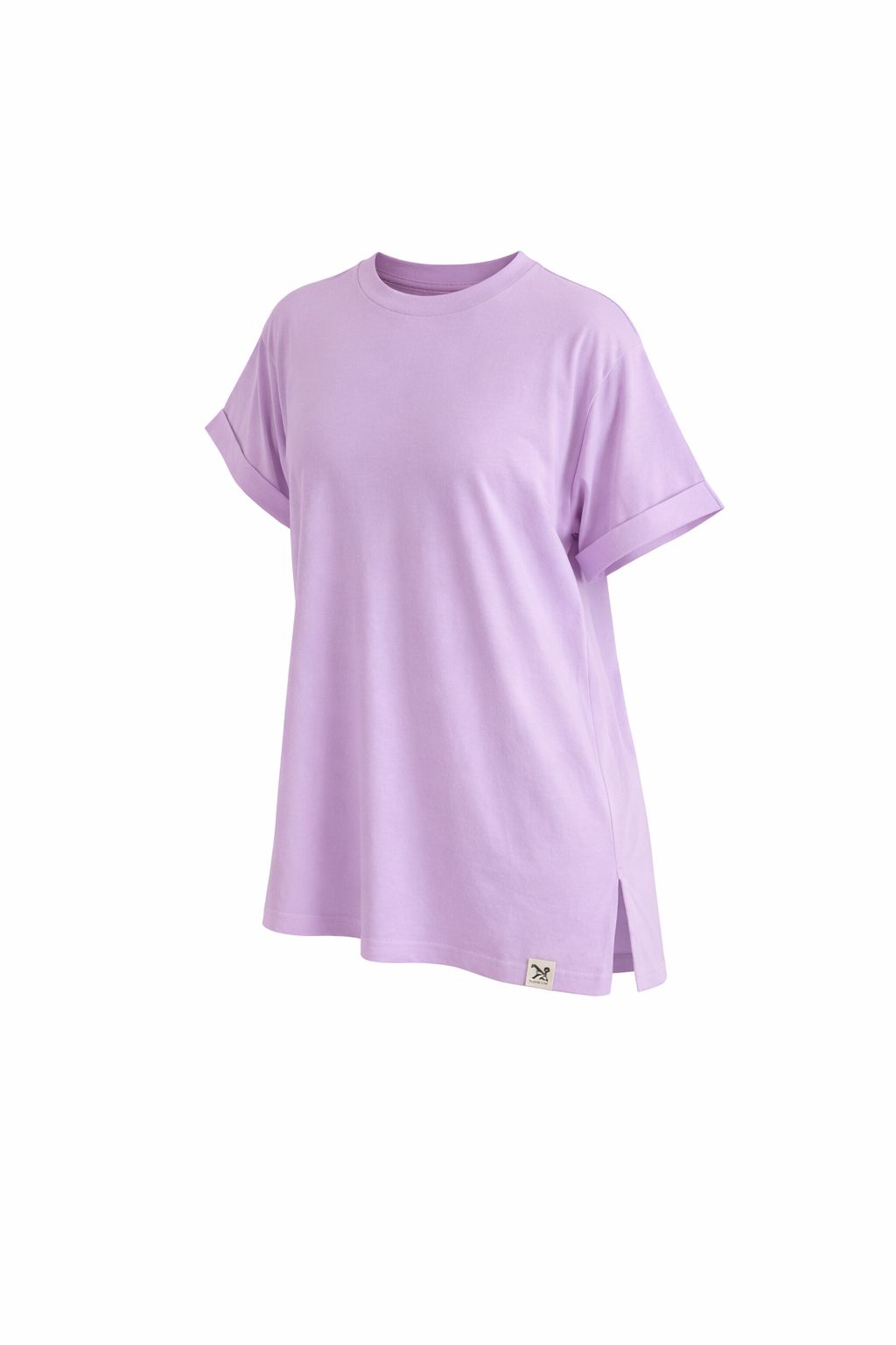 Side slit short sleeve shirt